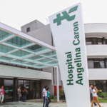 Fachada do Hospital Angelina Caron